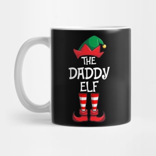 Daddy Elf Matching Family Christmas Dad Mug